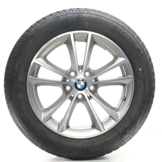 BMW 5er G30 G31 Winterräder V-Speiche 631 Bridgestone 225/55R17 DOT23 6863417 - Bild 1