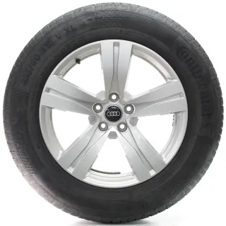 Audi Q7 4MB Winterräder 5-Speichen-Design Continental 255/60R18 DOT24 4M0601025A - Bild 4