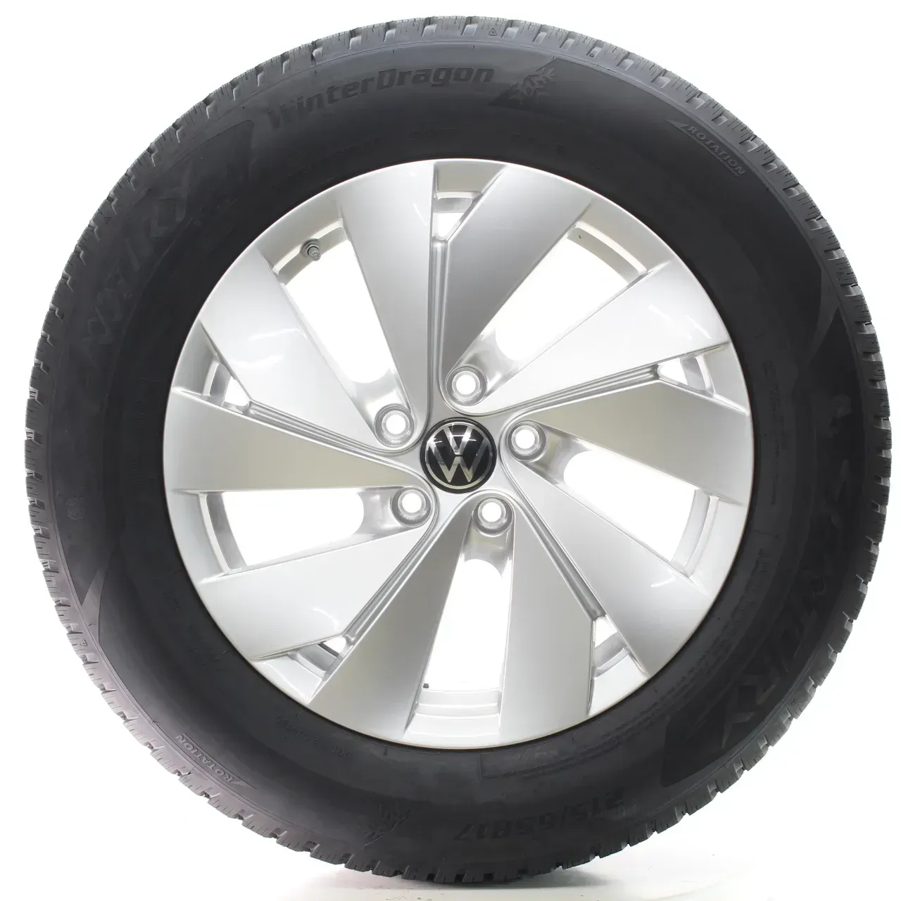 VW Tiguan CT1 Winterrad Belmont Sentury Winter Dragon 215/65R17 DOT24 571601025 - Bild 1