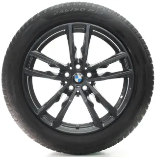 BMW X3 G01 X4 G02 Winterräder Styling 698 M Pirelli 245/50R19 DOT24 8746987 - Bild 4
