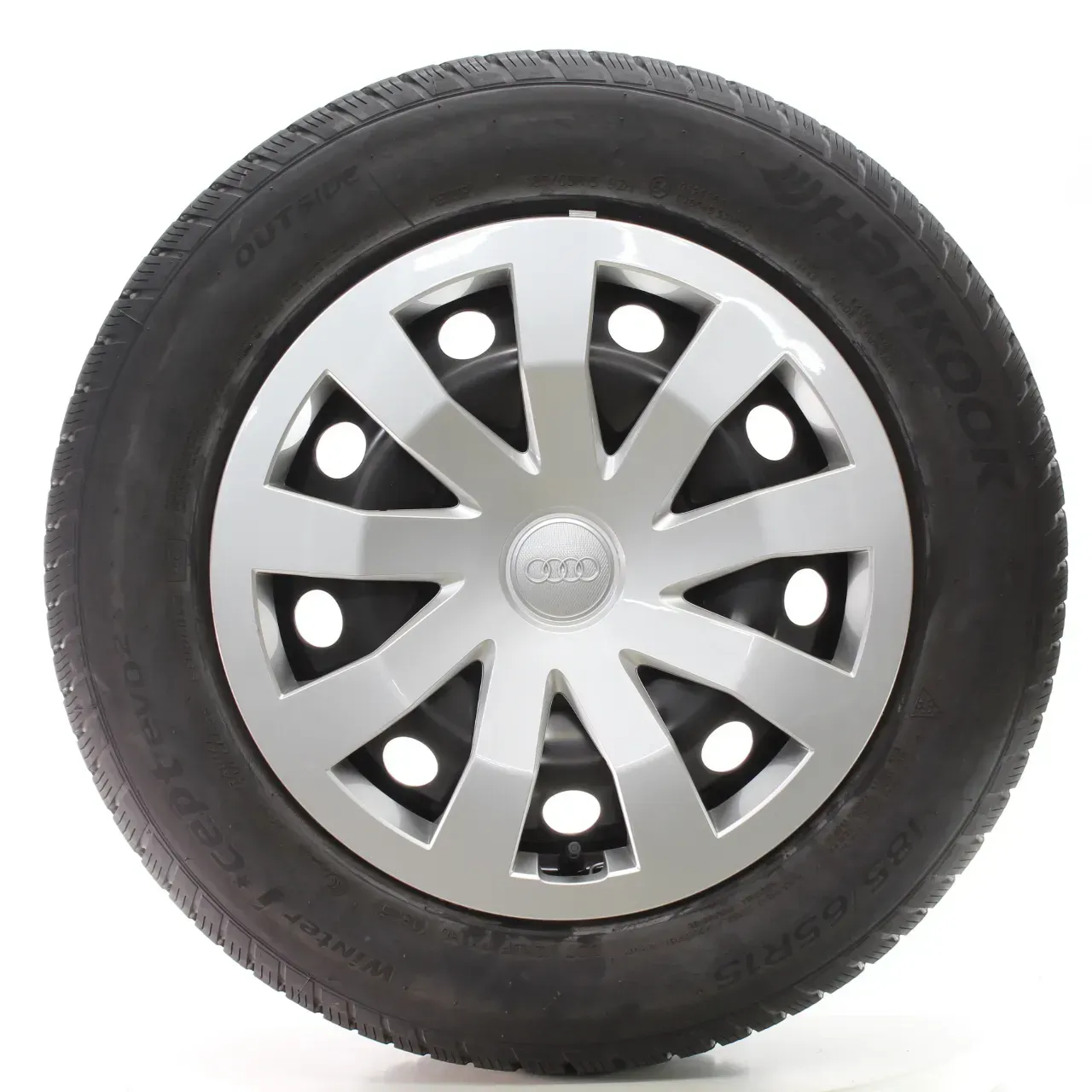 Audi A1 GB VW Polo 2G Winterräder Stahl Hankook 185/65R15 92H DOT25 2Q0601027 - Bild 1