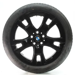 BMW 1er F70 Winterräder M Sternspeiche 968 Goodyear 195/50R18 93H DOT24 5A45271 - Bild 1