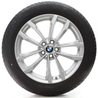 BMW X3 F97 X4 F98 Winterräder V-Speiche 691 Bridgestone 245/50R19 36116877325 - Bild 2
