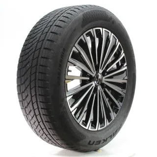 VW Tiguan CT1 Winterräder Napoli Schwarz Glanz Falken 235/55R18 DOT24 571601025K - Bild 6