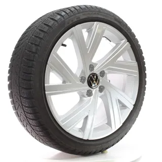 VW Golf 8 VIII GTI R CD1 Winterräder Bergamo Pirelli 225/40R18 DOT25 5H0601025AB - Bild 6