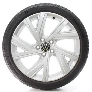 VW Golf 8 VIII GTI R Winterräder Bergamo Bridgestone 225/40R18 DOT25 5H0601025AB - Bild 5