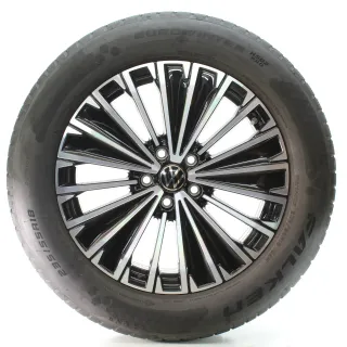 VW Tiguan CT1 Winterräder Napoli Schwarz Glanz Falken 235/55R18 DOT24 571601025K - Bild 4