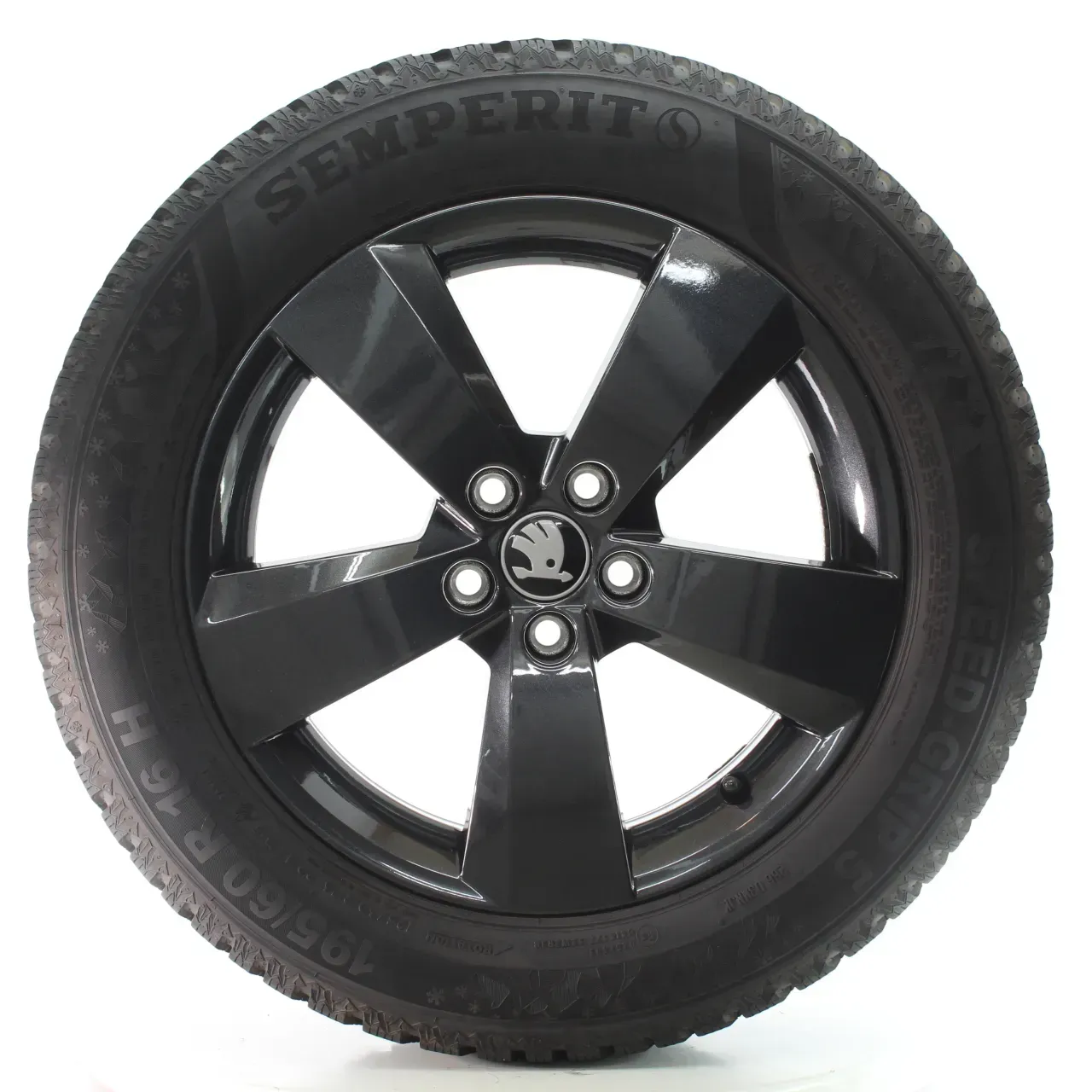 Skoda Kamiq Scala NW Winterräder Nanuq Semperit 195/60R16 89H DOT24 657601025AH - Bild 1