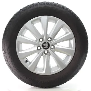Seat Ibiza V KJ Allwetterräder 10-Speichen Goodyear 185/65R15 88V 6F0601025N - Bild 4