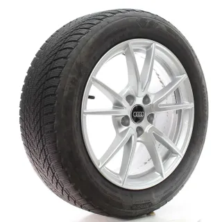 Audi A5 FU B10 Winterräder 5-Doppelspeichen Goodyear 215/55R17 DOT25 8B3601025A - Bild 6