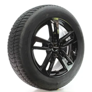 KIA EV4 Winterräder Amsa 5-Doppelspeichen Schwarz 215/60R17 DOT25 SZ400ADE07 - Bild 6