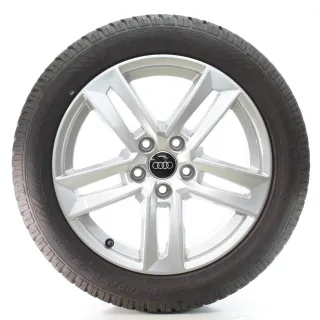 Audi A4 S4 8W Winterräder 5-Parallelspeichen Dunlop 225/50R17 DOT24 8W0601025P - Bild 1