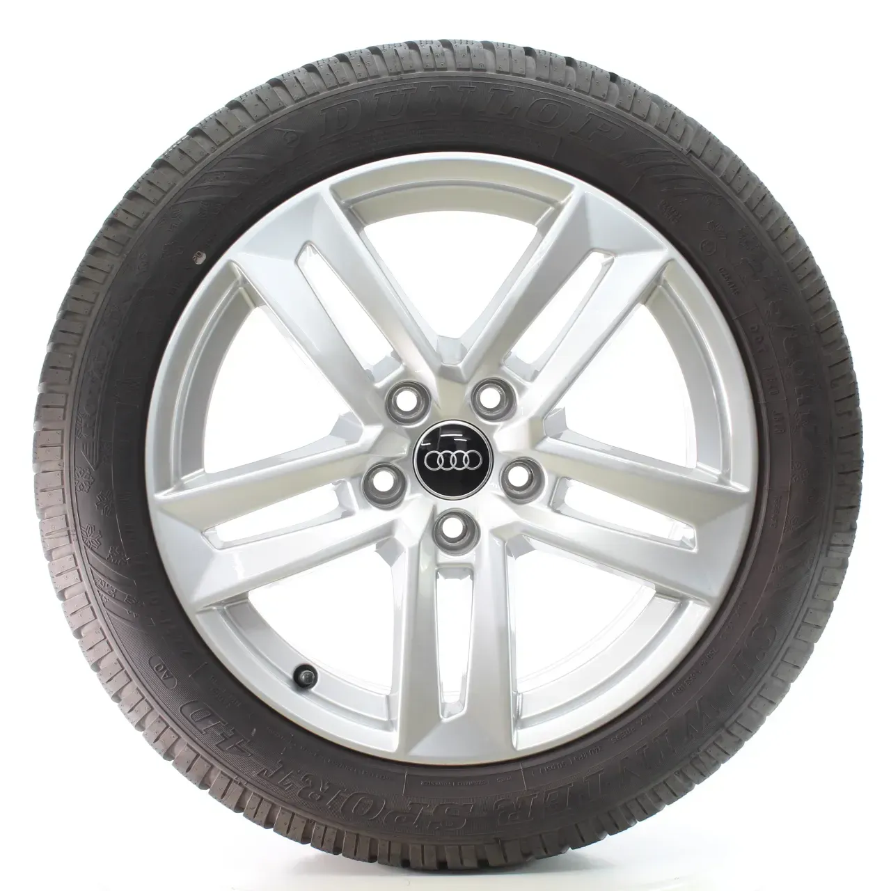Audi A4 S4 8W Winterräder 5-Parallelspeichen Dunlop 225/50R17 DOT24 8W0601025P - Bild 1