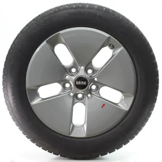 MINI Cooper J01 Winterräder Pin Spoke 990 Continental 195/60R16 DOT24 7886558 - Bild 3