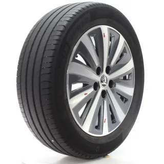 Skoda Superb III 3V Sommerräder Drakon Michelin Semperit 215/55R17 3V0601025AH - Bild 6