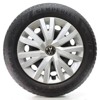VW Golf 8 VIII CD1 CG5 Winterräder Stahl Semperit 205/55R16 DOT25 5Q0601027CP/CQ - Bild 4