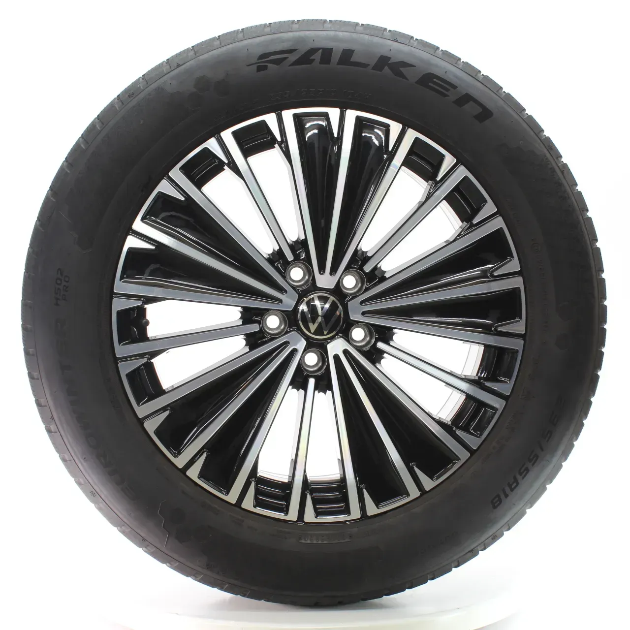 VW Tayron Tiguan III CT1 Winterräder Napoli Schwarz 235/55R18 DOT24 571601025K - Bild 1