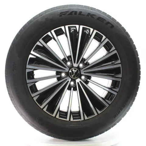 Background image for VW Tayron Tiguan III CT1 Winterräder Napoli Schwarz 235/55R18 DOT24 571601025K