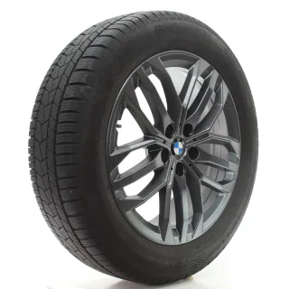 BMW X1 iX1 U11 X2 iX2 U10 Winterräder Doppelspeiche 879 Conti 205/60R18 6898046 - Bild 6