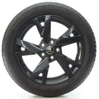 Skoda Octavia IV NX Winterräder Lyra Bridgestone 205/55R17 DOT24 5E3601025AE - Bild 3