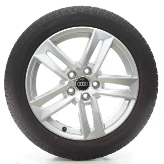 Audi A4 S4 8W Winterräder 5-Parallelspeichen Dunlop 225/50R17 DOT24 8W0601025P - Bild 1