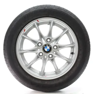 BMW Z4 E85 Sommerräder Sternspeiche 104 Bridgestone 225/50R16 92W 6758189 - Bild 1