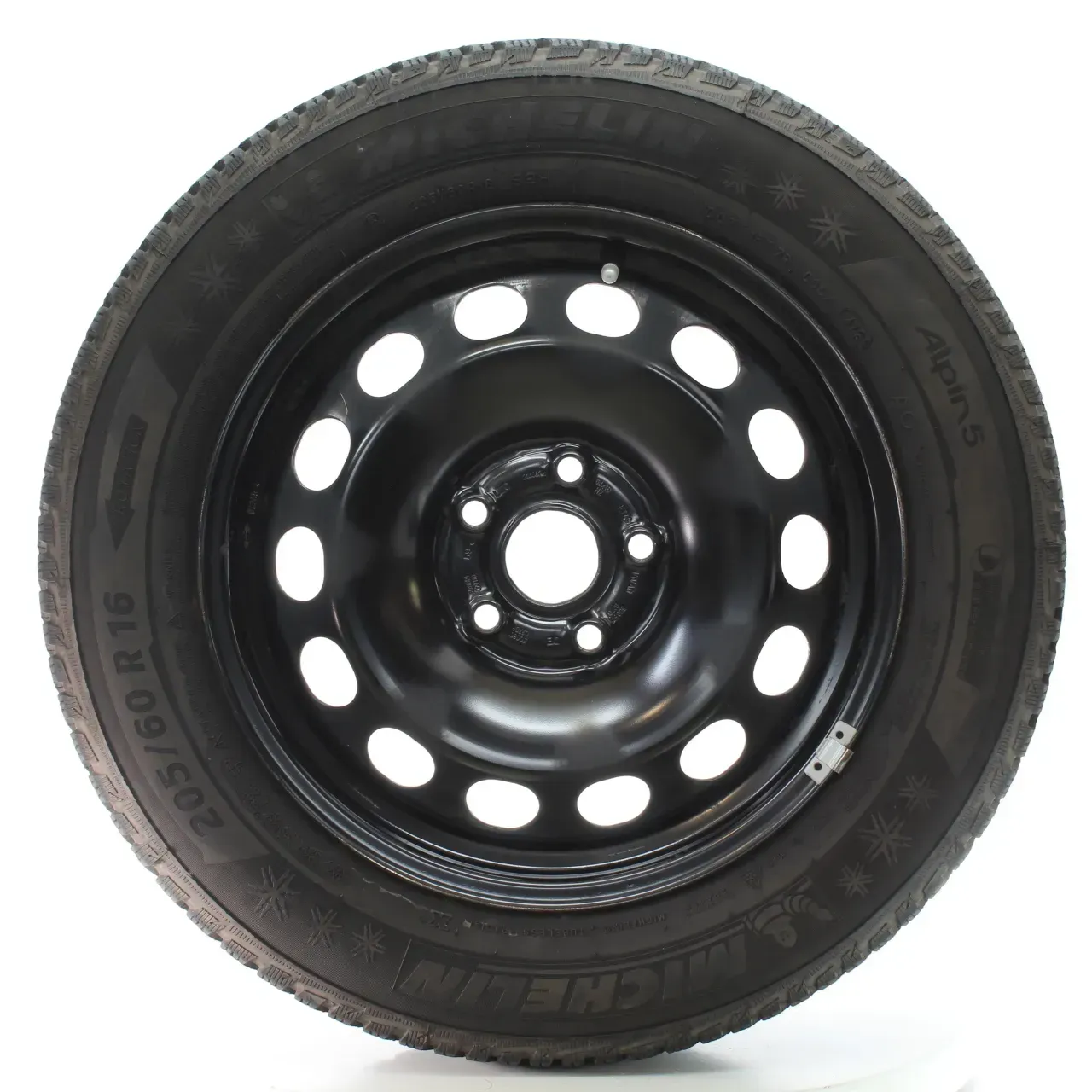 VW T-ROC A11 Audi Q2 GAB Winterräder Stahl Michelin 205/60R16 DOT24 5Q0601027DP - Bild 1