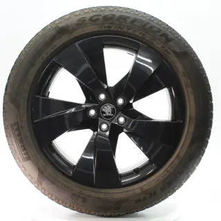 Skoda Enyaq iV 50 60 Winterräder Luter Pirelli 235/55R19 101T DOT25 5LA601025CP - Bild 2