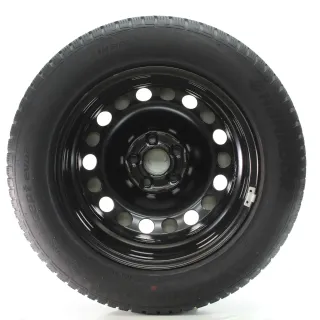 Audi A1 GB VW Polo 2G Winterräder Stahl Hankook 185/65R15 92H DOT25 2Q0601027AG - Bild 5