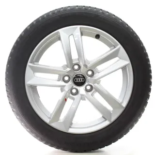 Audi A4 S4 8W Winterräder 5-Parallelspeichen Hankook 225/50R17 DOT25 8W0601025P - Bild 3
