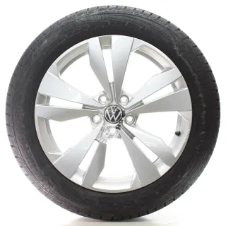 VW ID.3 E11 Winterräder Loen Goodyear 215/55R18 95T DOT24 NEU 10A071498 - Bild 4