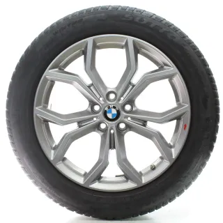BMW X3 G01 X4 G02 Winterräder Y-Speiche 694 Pirelli 245/50R19 DOT22 6877328 - Bild 3