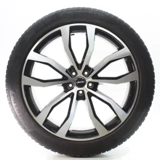 Audi Q8 SQ8 4M Winterräder Autec Uteca Schwarz Continental 285/40R22 KBA53235 - Bild 1
