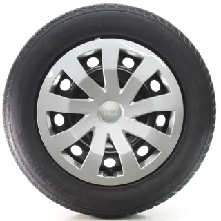 Audi A1 GB VW Polo 2G Winterräder Stahl Hankook 185/65R15 92H DOT25 2Q0601027AG - Bild 3