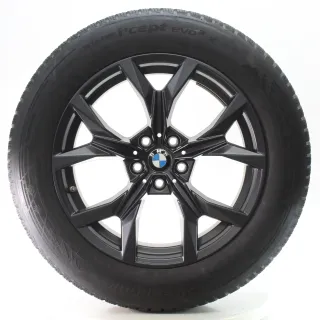 BMW X3 G45 Winterräder Y-Speiche 921 Grau Hankook 225/60R18 104H DOT24 5A6F111 - Bild 3