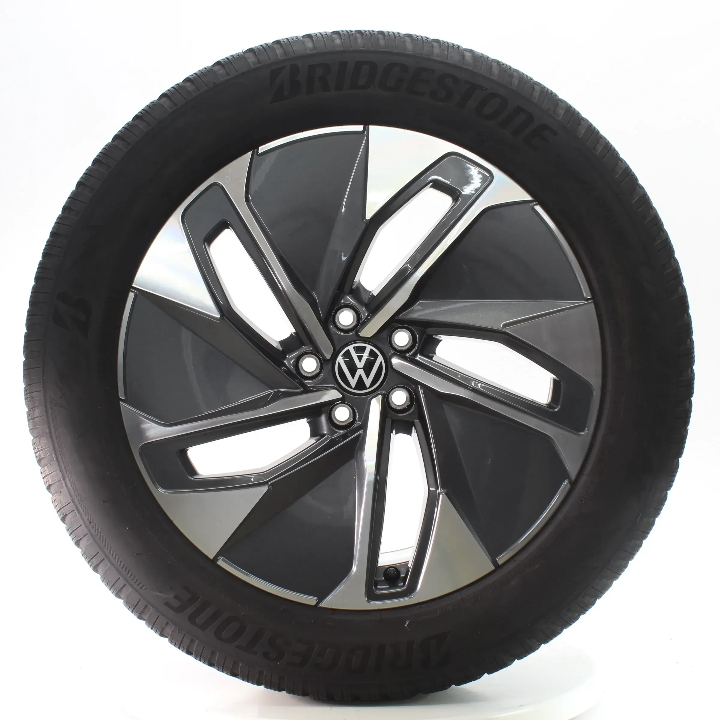 VW ID.4 E21 ID.5 E39 Winterräder Hamar Grau 235/55-255/50R19 DOT23 11A601025M - Bild 1