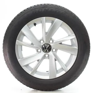 VW Golf 7 8 VIII 5H Winterräder Gavia Dunlop 205/55R16 91H DOT24 5H0071496 - Bild 1