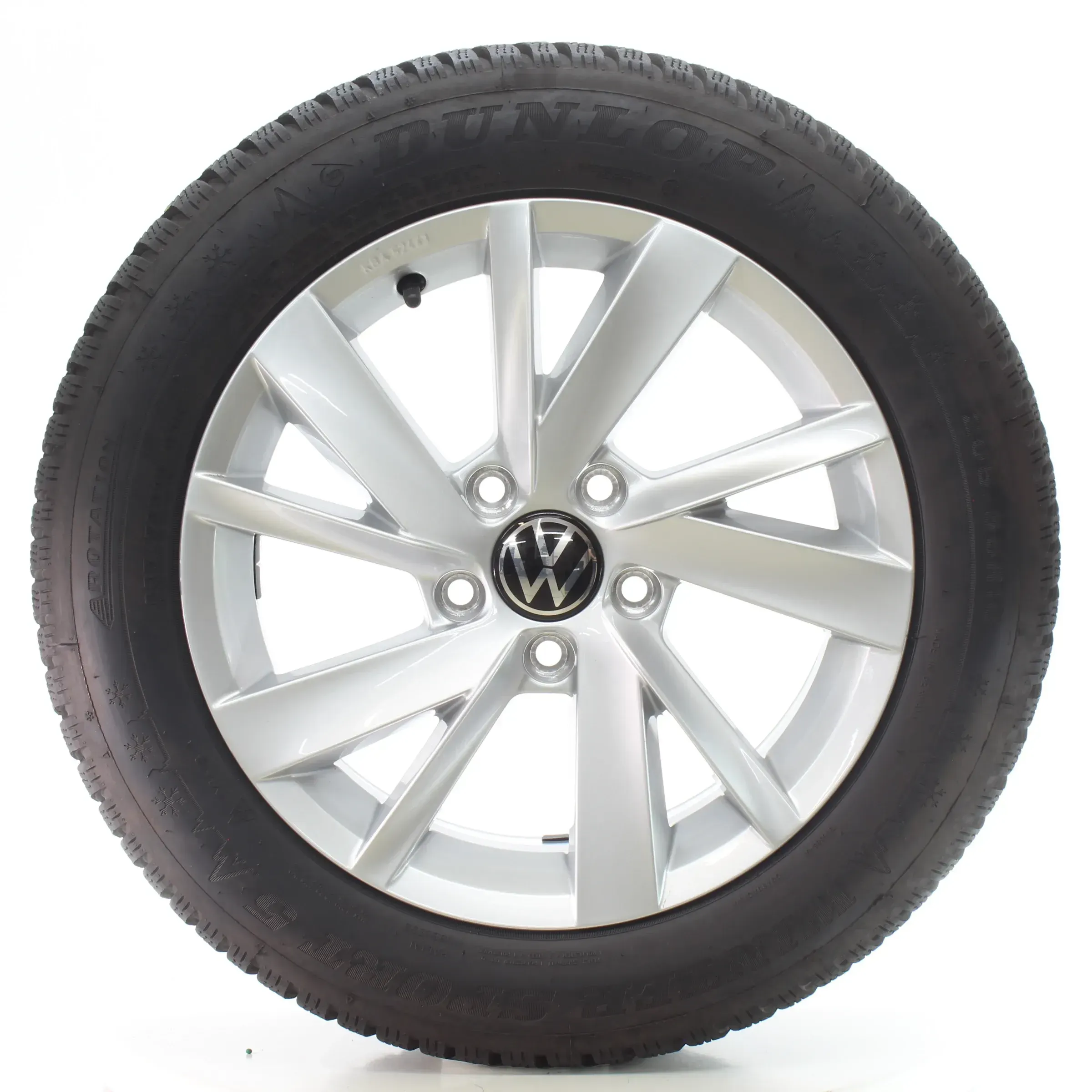 VW Golf 7 8 VIII 5H Winterräder Gavia Dunlop 205/55R16 91H DOT24 5H0071496 - Bild 1