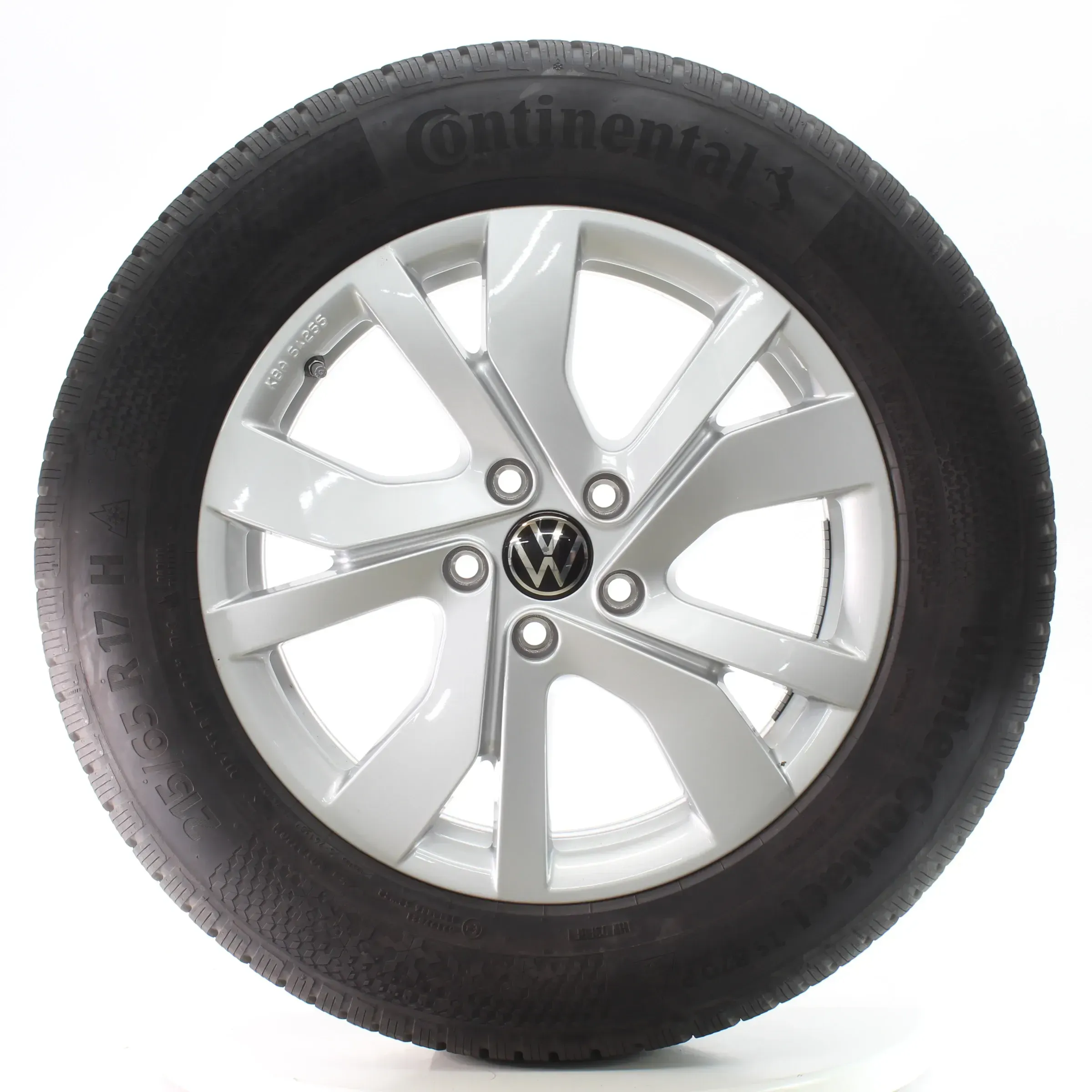 VW Tayron Tiguan III CT1 Winterräder Rockingham Conti 215/65R17 DOT24 571071497A - Bild 1