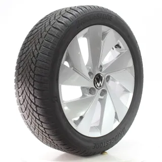 VW Golf 8 VIII GTI Winterräder Belmont Bridgestone 205/50R17 DOT25 5H0601025B - Bild 6