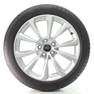 Audi A5 S5 FU Winterräder 5-Doppelspeichen Pirelli 235/45R18 DOT25 8B3601025D - Bild 4