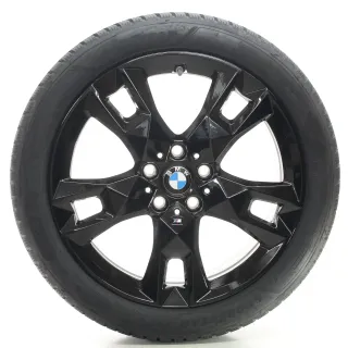 BMW 1er F70 Winterräder M Sternspeiche 968 Goodyear 195/50R18 93H DOT24 5A45271 - Bild 4