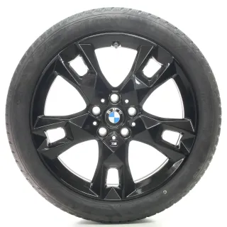 BMW 1er F70 Winterräder M Sternspeiche 968 Goodyear 195/50R18 93H DOT24 5A45271 - Bild 4