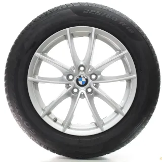 BMW X3 G01 X4 G02 Winterräder V-Speiche 618 Pirelli 225/60R18 104H DOT23 6880047 - Bild 4