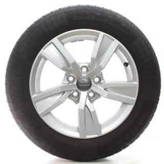 Audi A4 8W B9 Winterräder 5-Arm-Design Continental 205/60R16 92W 8W0601025A - Bild 3