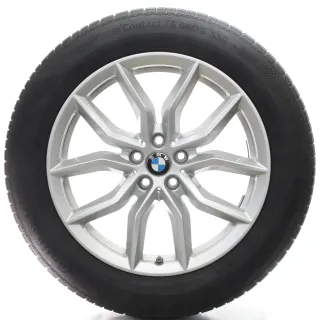 BMW X5 G05 X6 G06 Winterräder V-Speiche 734 Continental 265/50R19 DOT22 6880685 - Bild 1