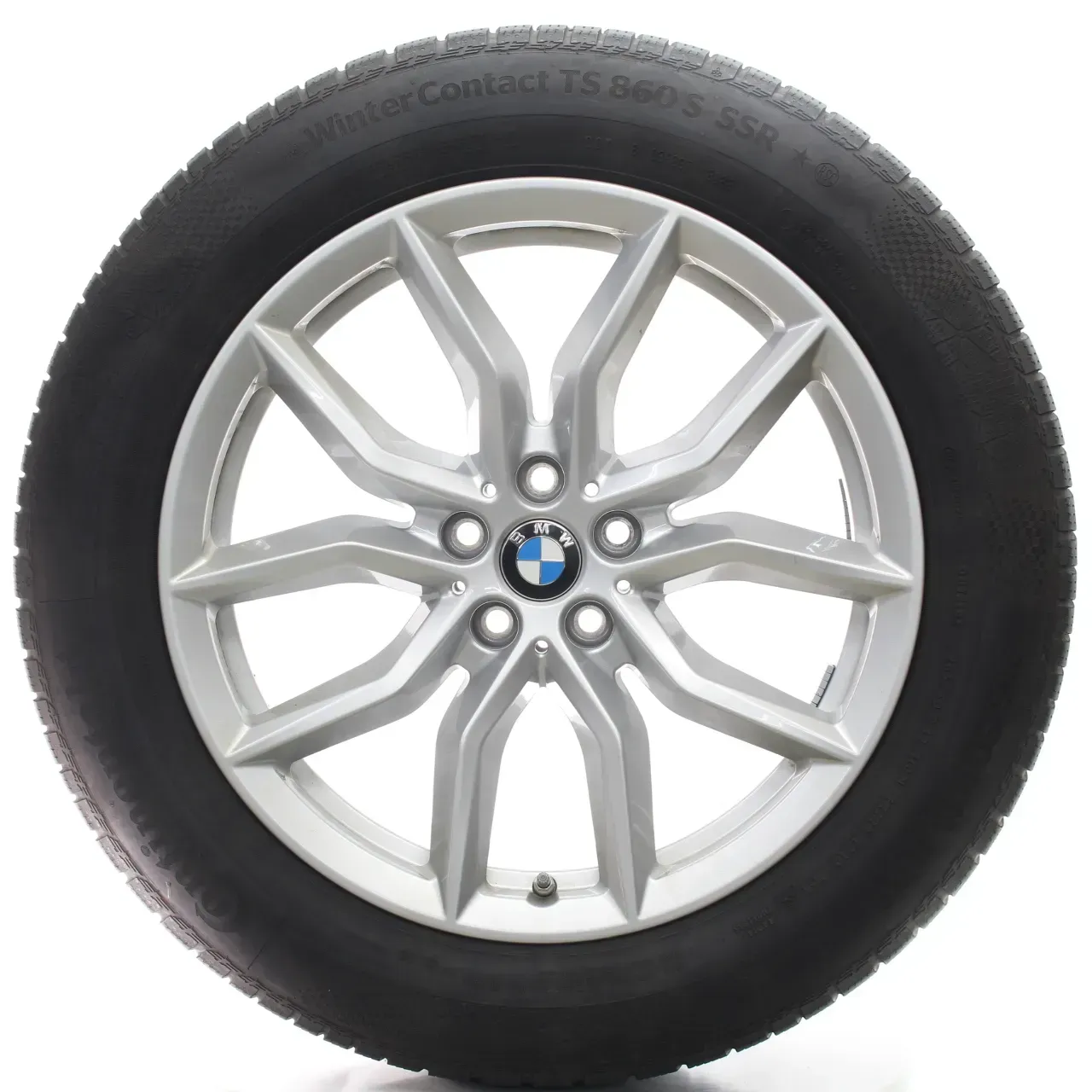 BMW X5 G05 X6 G06 Winterräder V-Speiche 734 Continental 265/50R19 DOT22 6880685 - Bild 1