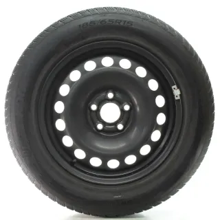 VW Polo 6 2G Audi A1 GB Winterräder Stahl Hankook 185/65R15 92H 2Q0601027AG/AH - Bild 3