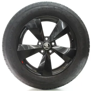 Skoda Kodiaq NS6 Winterräder 5-Arm-Rotor Dunlop 215/65R17 99V DOT24 565601025AA - Bild 2