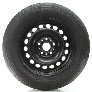 VW Golf 7 5G Seat Leon Winterräder Stahl Semperit 195/65R15 91T 5Q0601027BA/AT - Bild 3